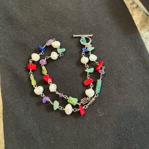 Silpada mixed gem necklace